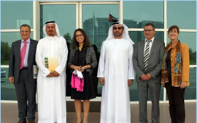 Delegation from the National Research Foundation visits ICBA