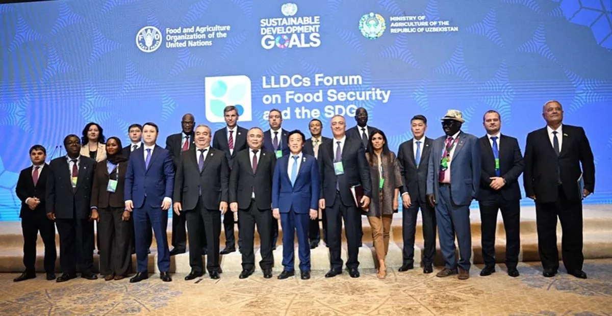 The plenary session at the LLDCs Forum on Food Security and the SDGs brought together high-level participants, including senior government officials, international organization leaders, and private sector experts, to discuss the key challenges and opportunities for advancing agri-food systems in LLDCs.