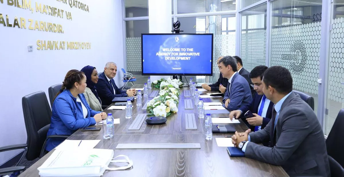 In addition to the forum events, ICBA delegation met with Mr. Sharof Rajabbayev, Director of the Innovative Development Agency of Uzbekistan, to discuss joint initiatives. 